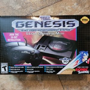 Sega Genesis Mini console with 42 games